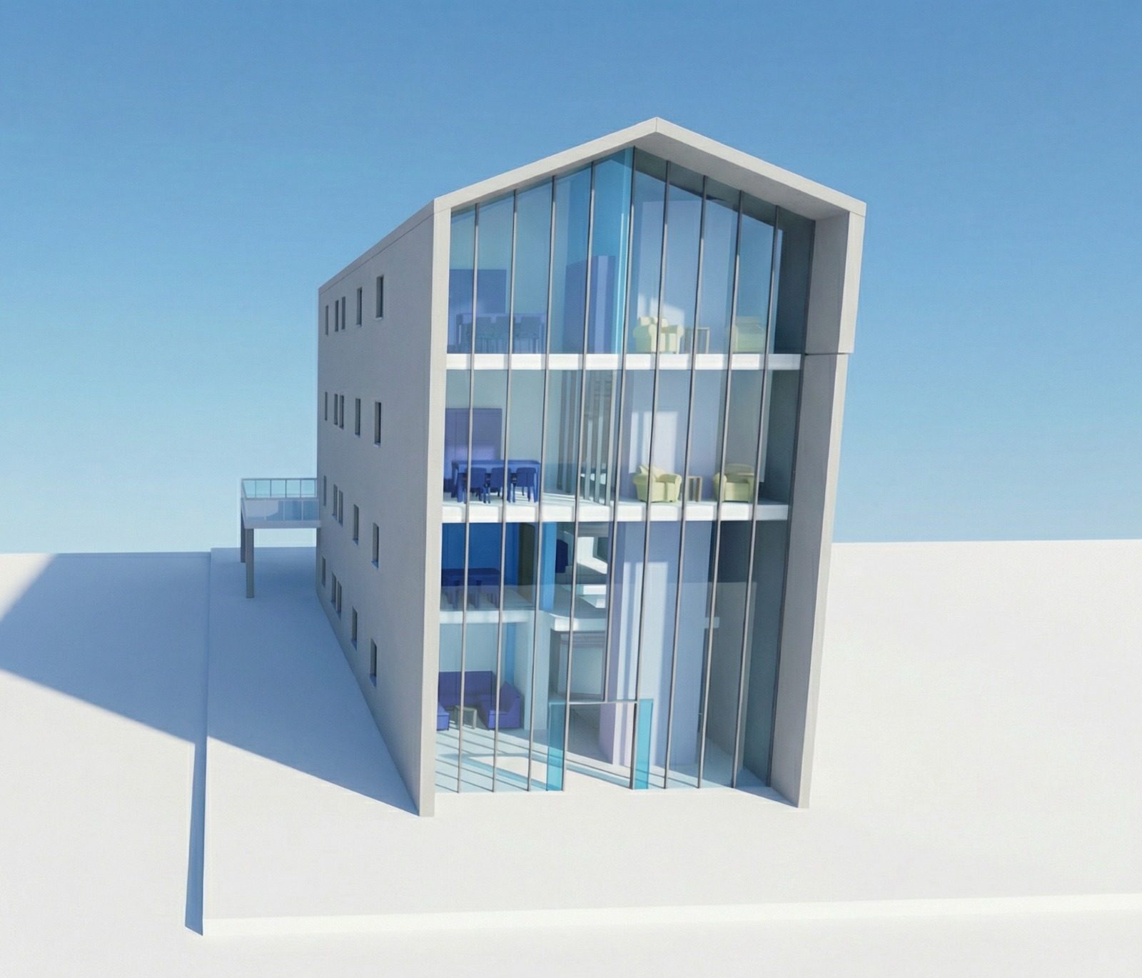 case in acciaio cantiere aperto